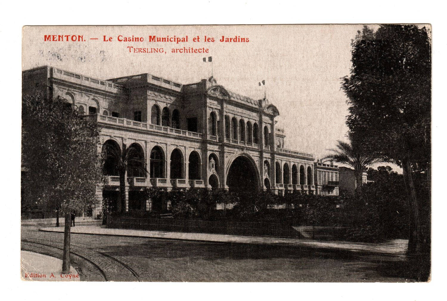 WW1 FRANCE MENTON