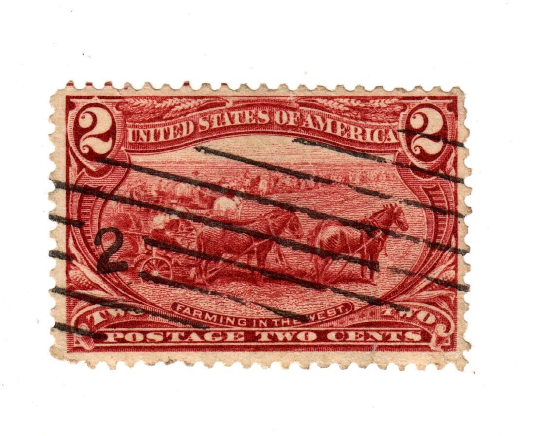 2 CENTS FARMING IN THE WEST USED