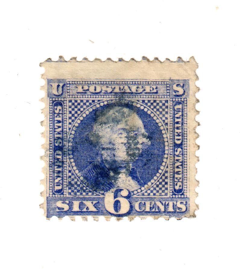 6 CENTS 1869