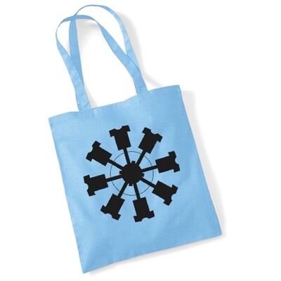 50  x 1 colour print on Tote Bags