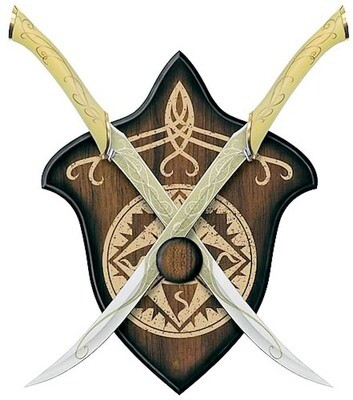 Lord of the Rings - Officially Licensed Fighting Knives of Legolas Greenleaf - UC1372