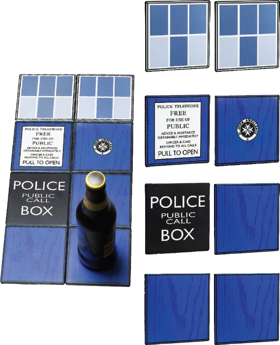 Doctor Who - TARDIS Ceramic Coasters Gift Set