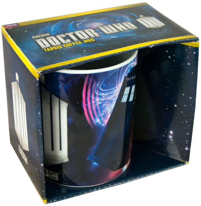 Doctor Who – Tardis and Insignia Coffee Mug