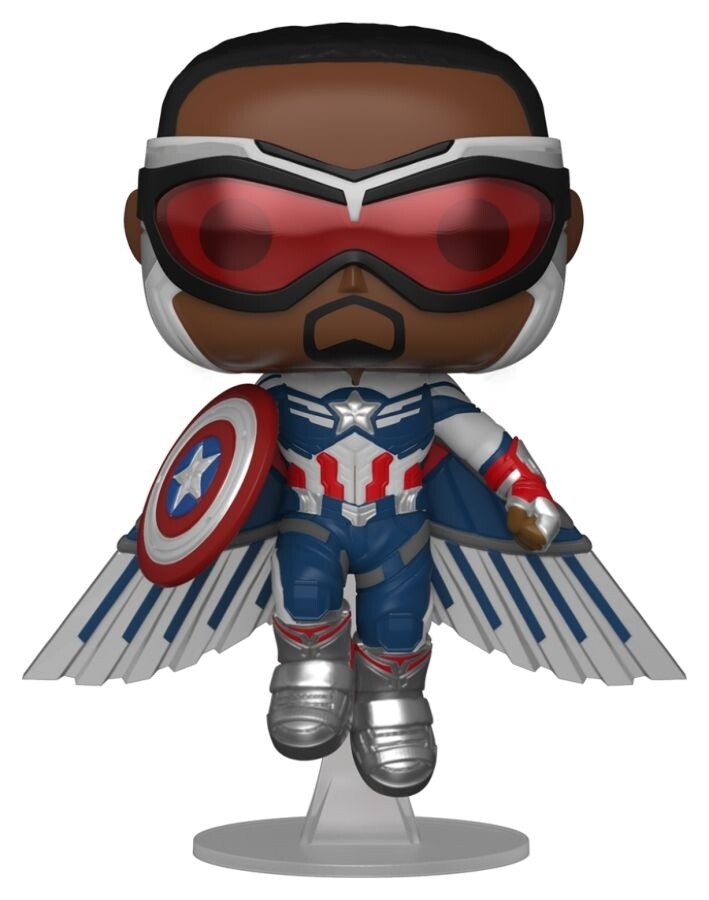 The Falcon &amp; the Winter Soldier: Captain America Flying US Excl Pop! Vinyl
