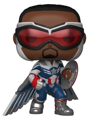 The Falcon and the Winter Soldier Captain America Pose US Excl Pop! Vinyl