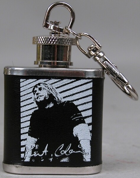 Kurt Cobain - Flask Keychain