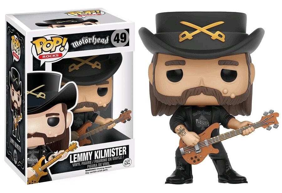 Motorhead - Lemmy Kilmister with Guitar Pop! Vinyl #49