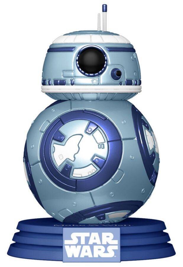 Star Wars - BB-8 Metallic Make-A-Wish Pop! with Purpose