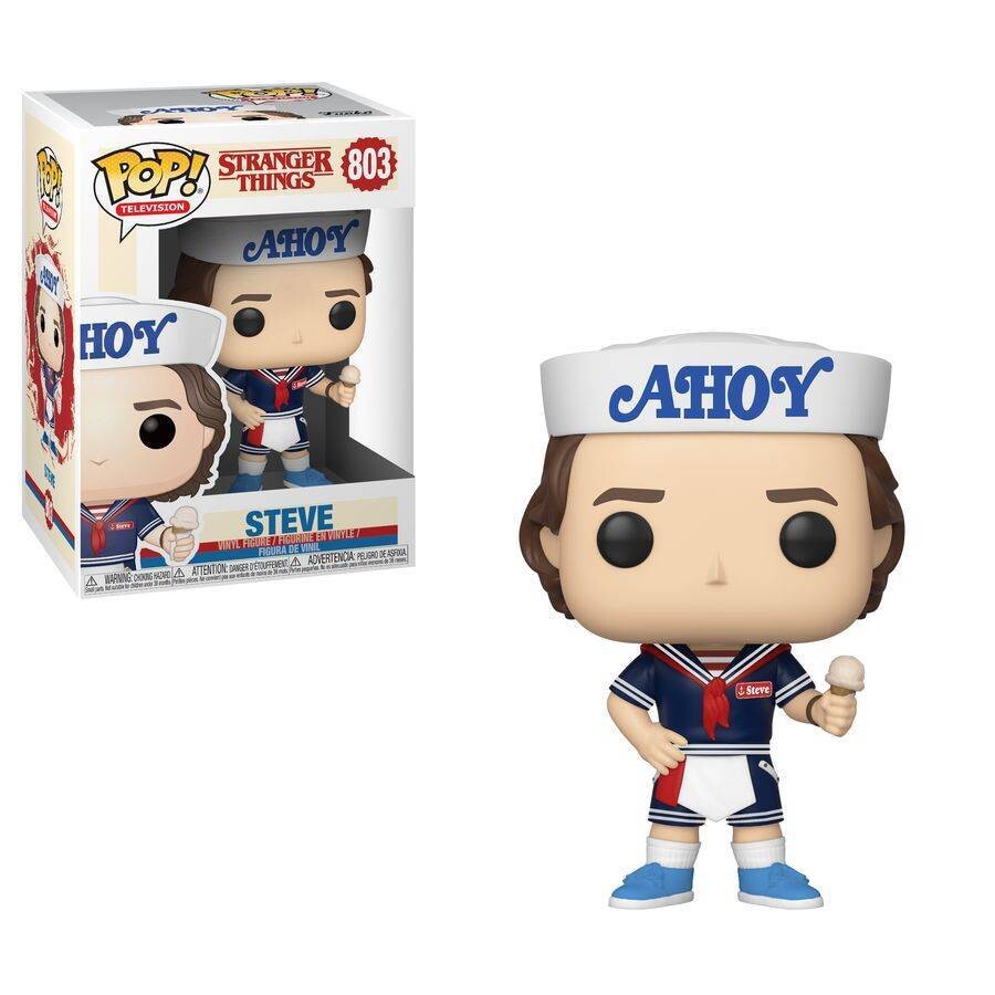 Stranger Things - Steve with Hat &amp; Ice Cream Pop! Vinyl