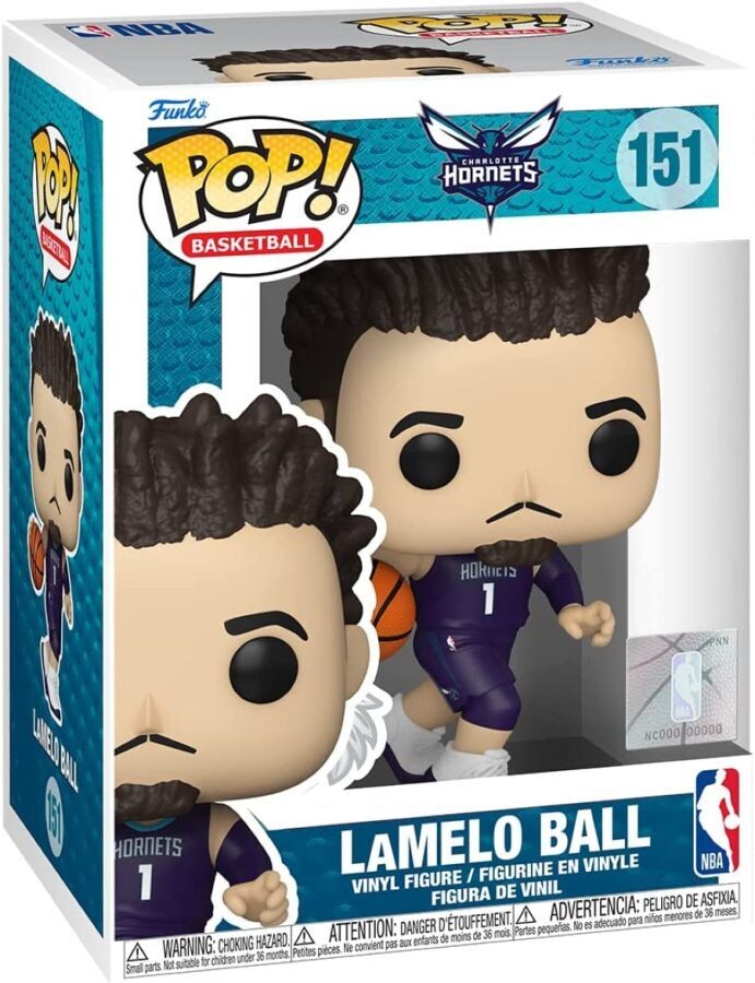 NBA - Charlotte Hornets - LaMelo Ball Pop! Vinyl