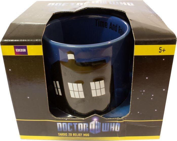 Doctor Who - TARDIS 2D Relief Mug