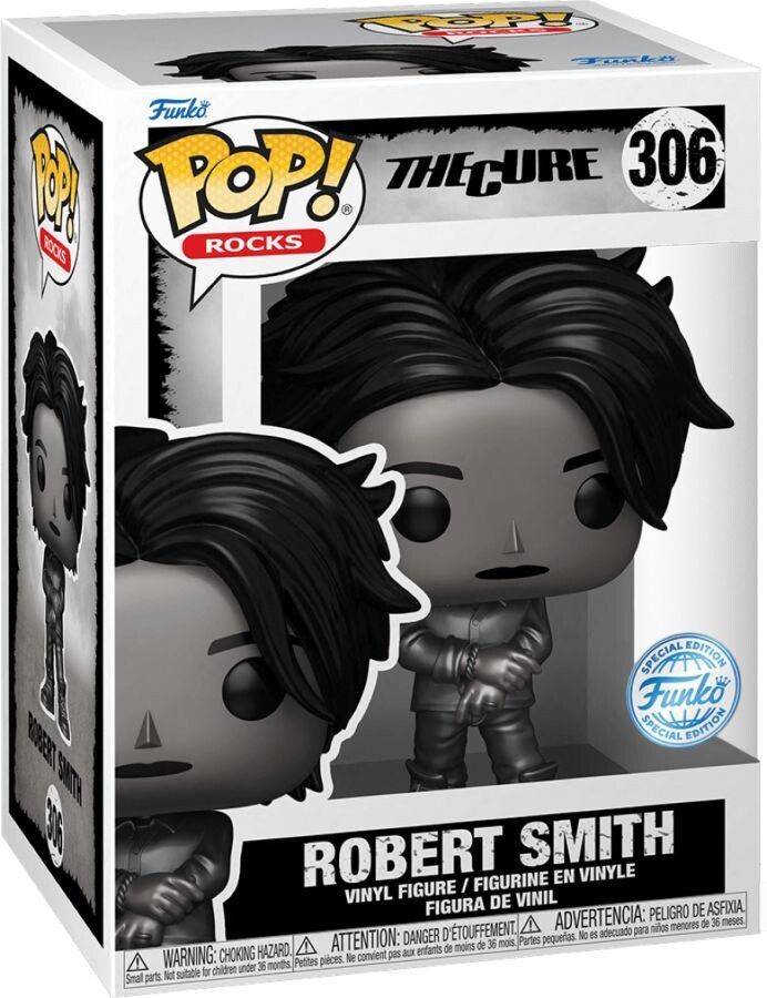 The Cure - Robert Smith Black Metallic US Exclusive Pop! Vinyl
