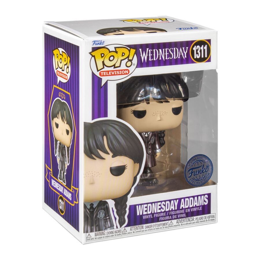 Wednesday (TV) - Wednesday Addams Metallic US Exclusive Pop! Vinyl