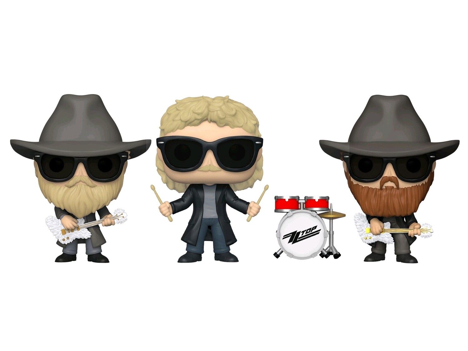 ZZ Top - Pop! Vinyl Bundle (x 3)