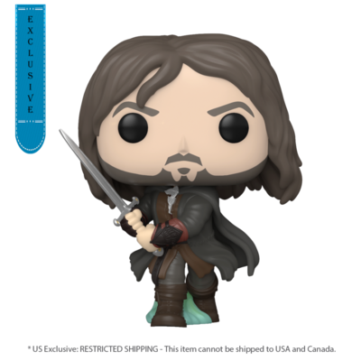 The Lord of the Rings - Aragorn US Exclusive Glow Pop! Vinyl