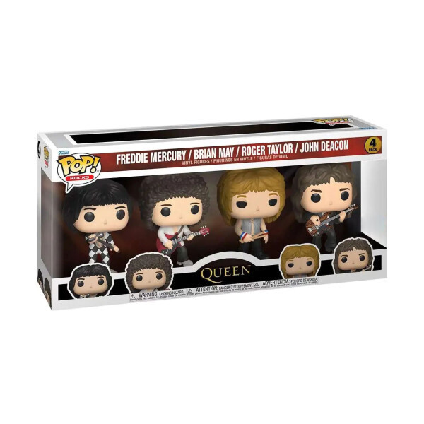 Queen - US Exclusive 4-Pack Pop! Vinyl