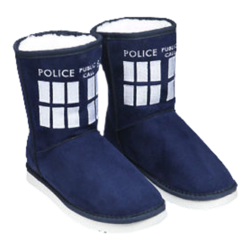 Doctor Who - TARDIS Boot Slippers