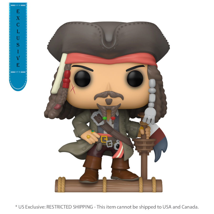 Pirates of the Carribbean - Jack Sparrow US Exclusive Pop! Vinyl