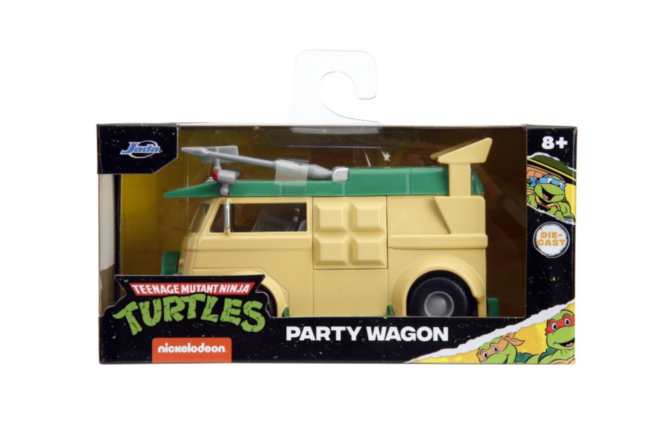 Hollywood Rides - Teenage Mutant Ninja Turtles Party Wagon 1:32 Scale Diecast Vehicle