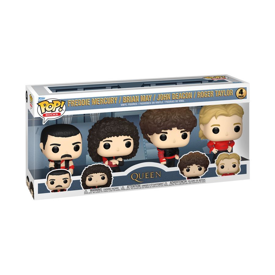 Queen - Radio Gaga Pop! 4-Pack - DAMAGED BOX