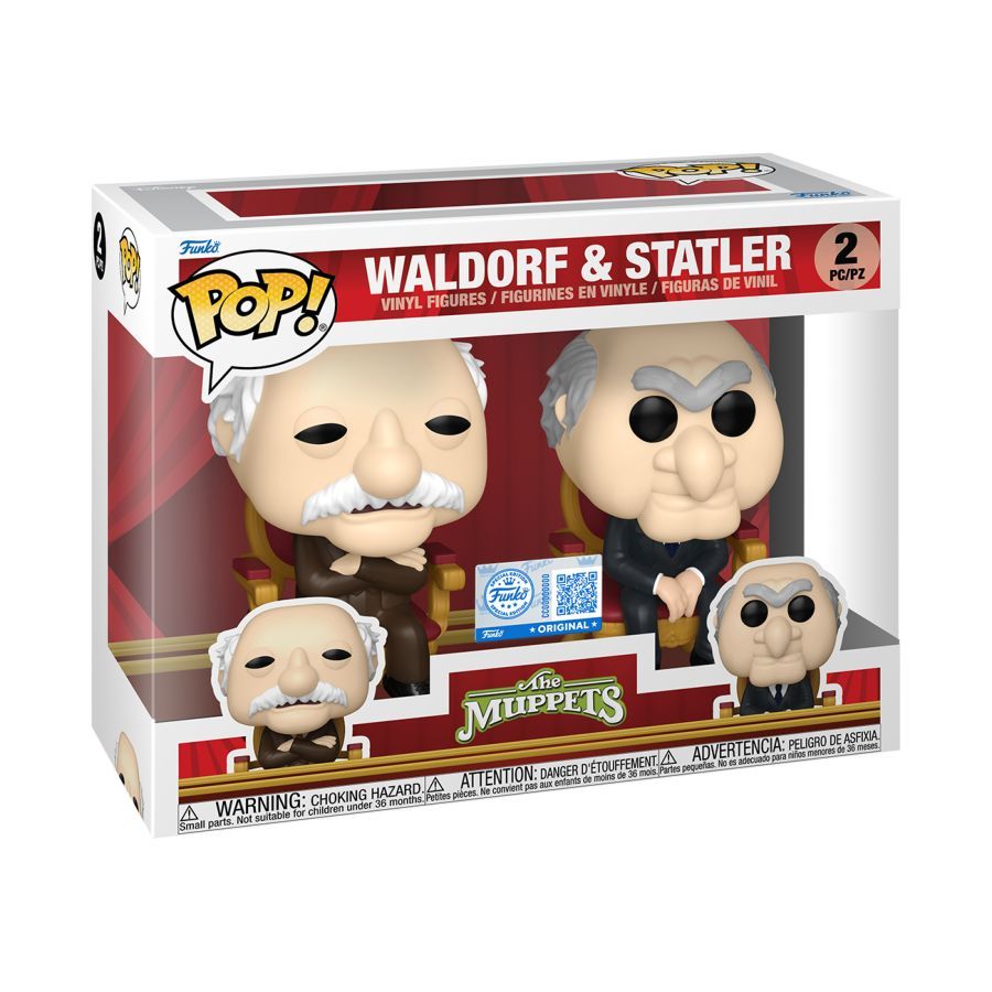 Muppets - Waldorf and Statler Pop! 2-Pack