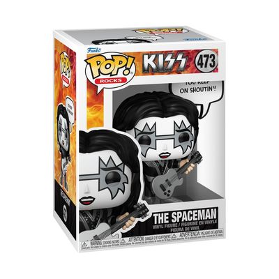 KISS - The Spaceman (Rock &amp; Roll All Night) Pop! Vinyl Sayings
