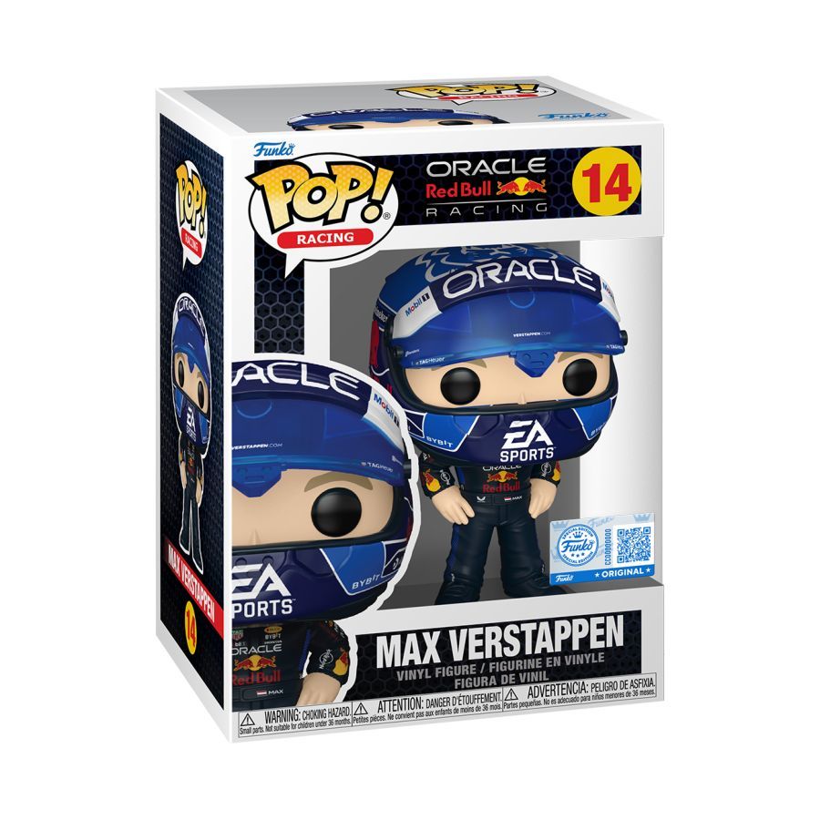 Formula 1 - Max Verstappen with USA Helmet US Exclusive Pop! Vinyl