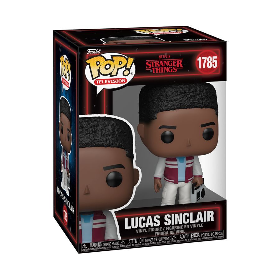 Stranger Things - Lucas Sinclair with Boombox Pop! Vinyl
