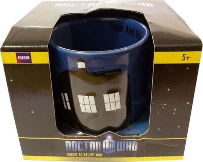 Doctor Who - TARDIS 2D Relief Mug