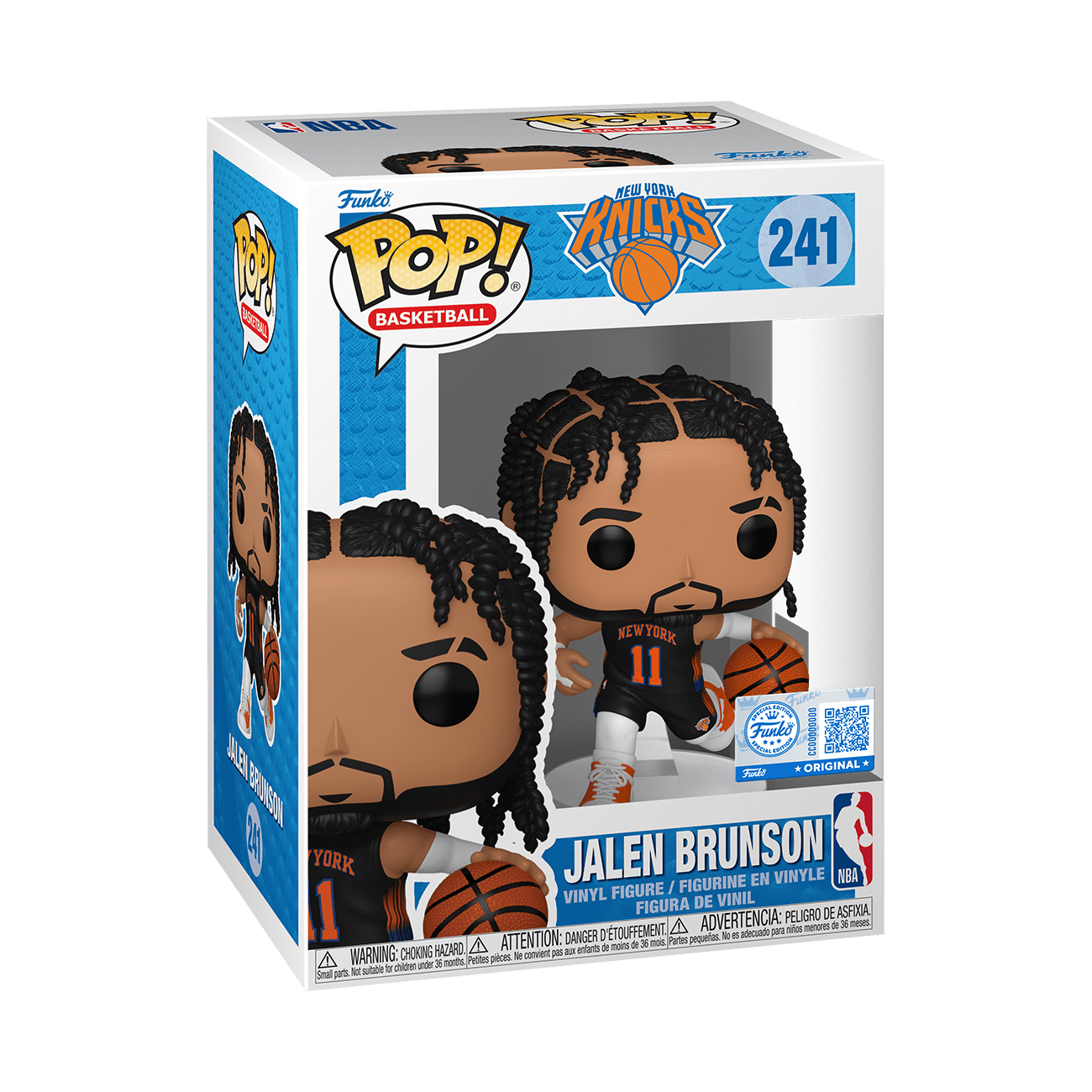NBA: Knicks – Jalen Brunson Exclusive Pop! Vinyl