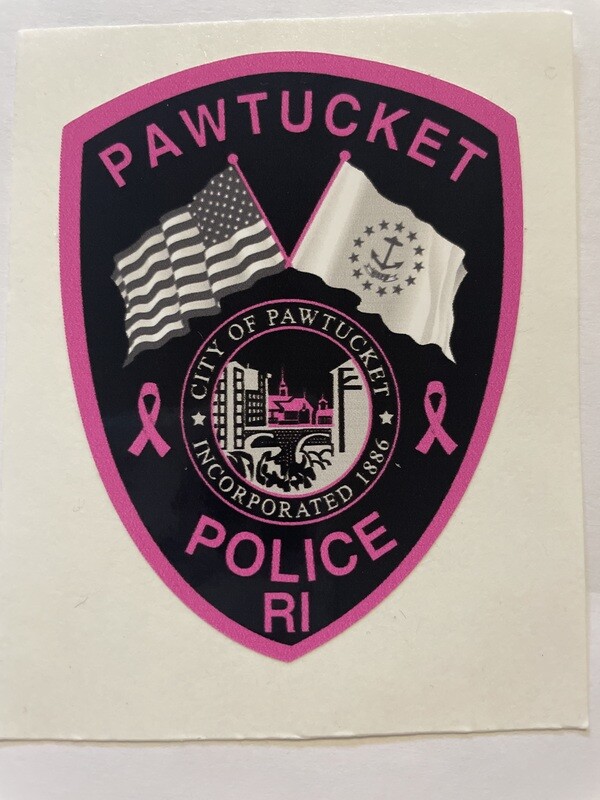 Pink Patch Vinyl Sticker