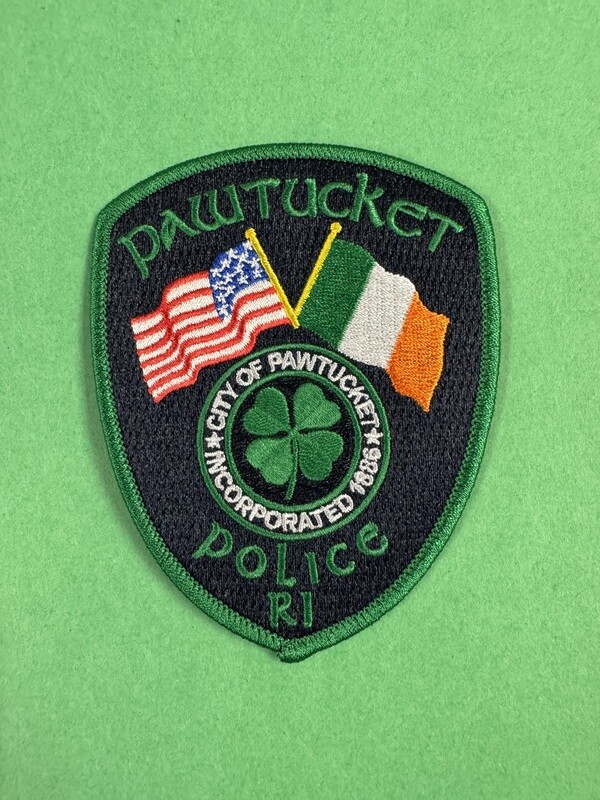 Pawtucket PD Irish Patch