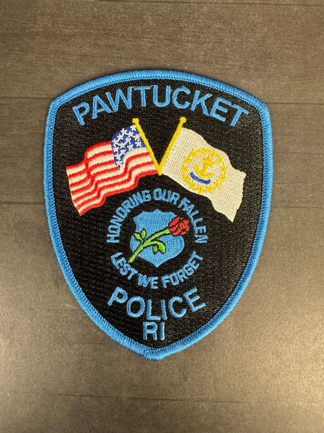 Pawtucket PD Memorial Patch