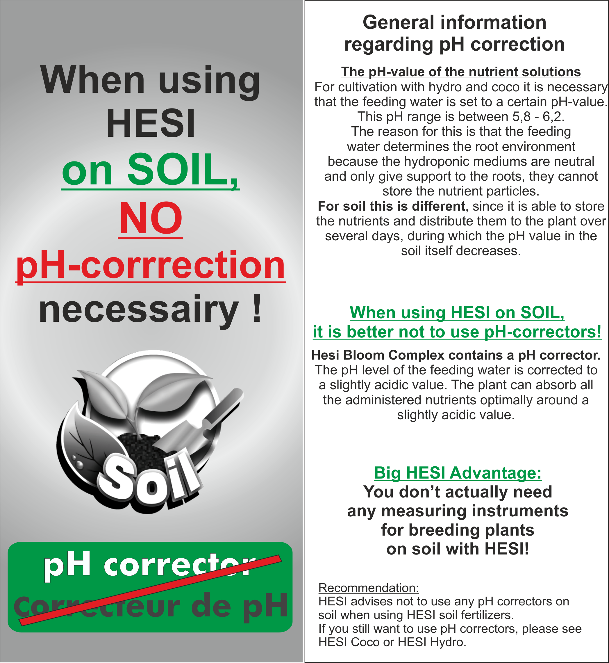Hesi - pH-minus Grow (понижение уровня кислотности питательного раствора на стадии роста растения)