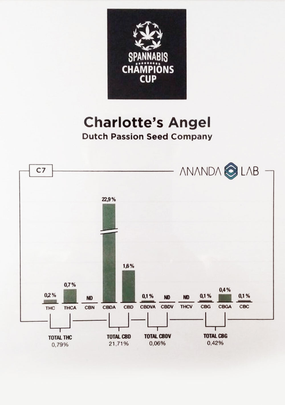 Dutch Passion - CBD Charlottes Angel (fem.)