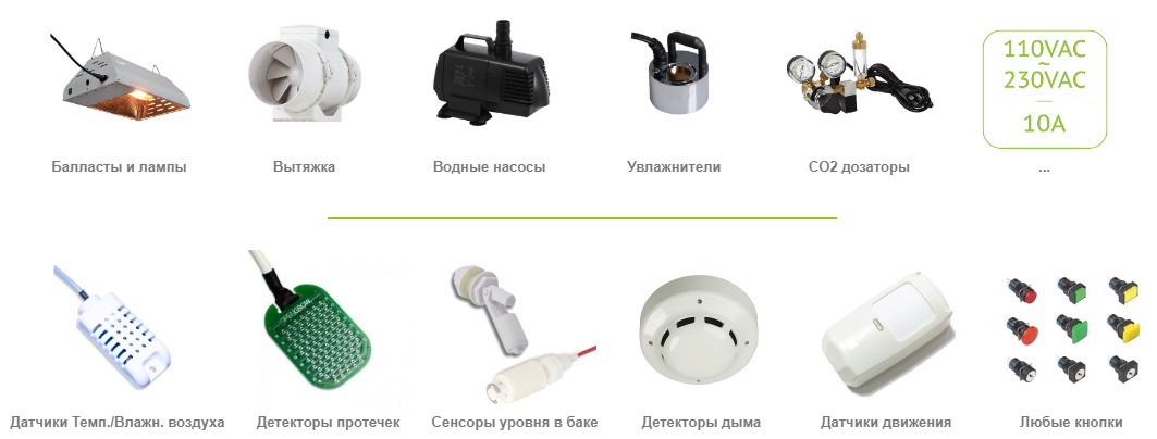 GroLab Starter Kit (мониторинг и управление гроубоксом)
