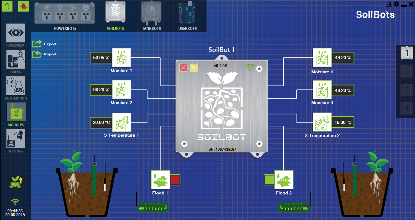 Модуль системы GroLab - SoilBot (анализатор субстрата или гидросистемы)