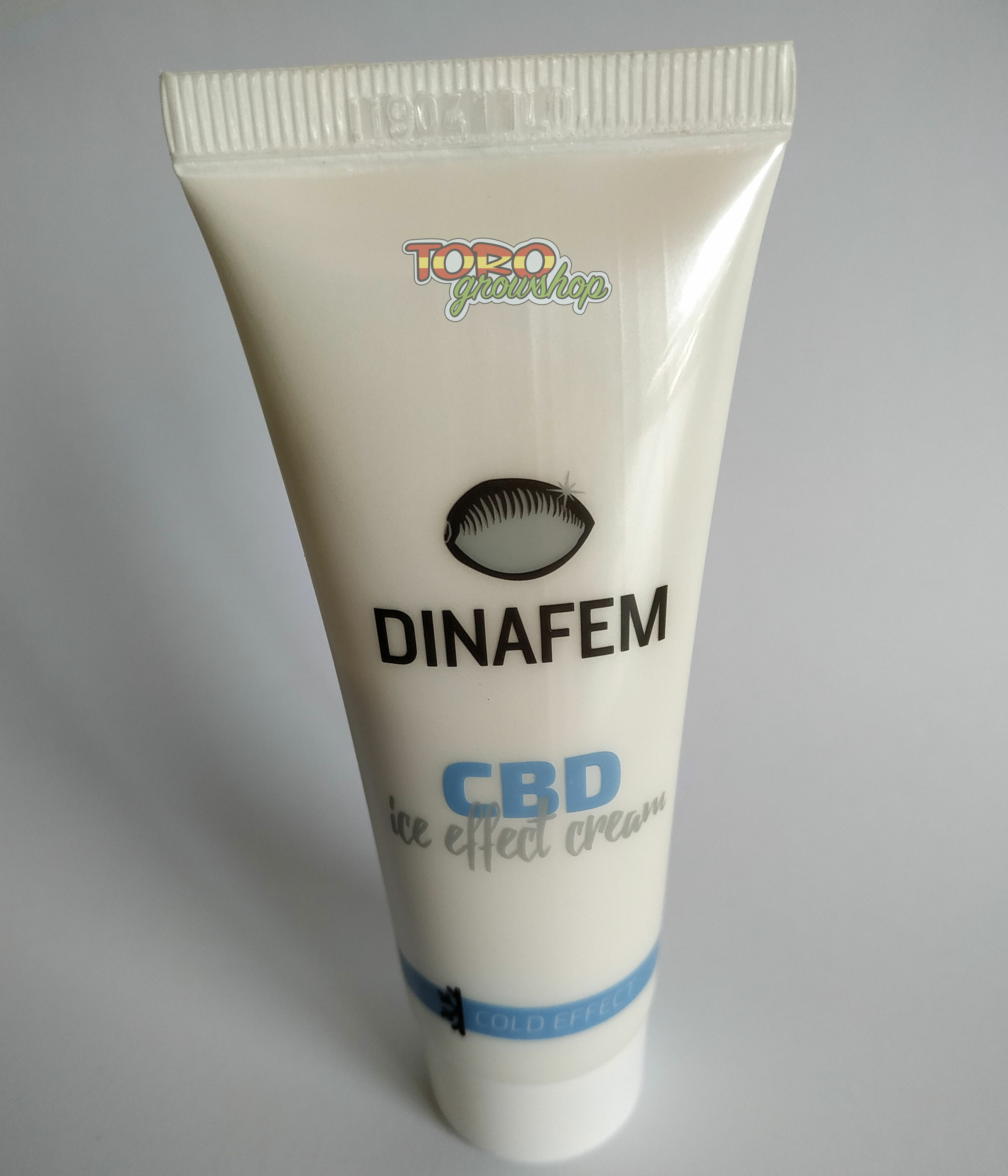 Крем Dinafem обогащенный CBD с охлаждающим эффектом