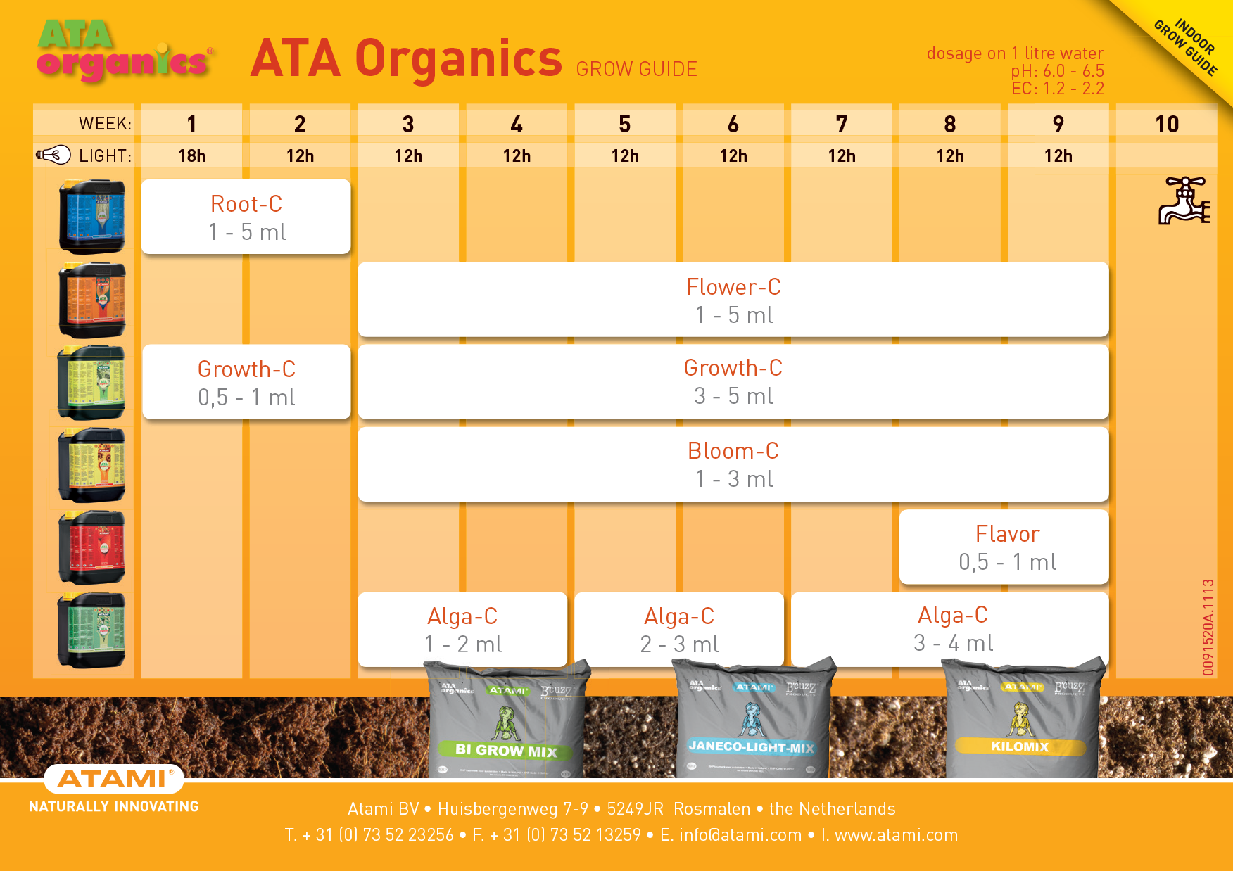 ATA Root-C (органический стимулятор развития корней)