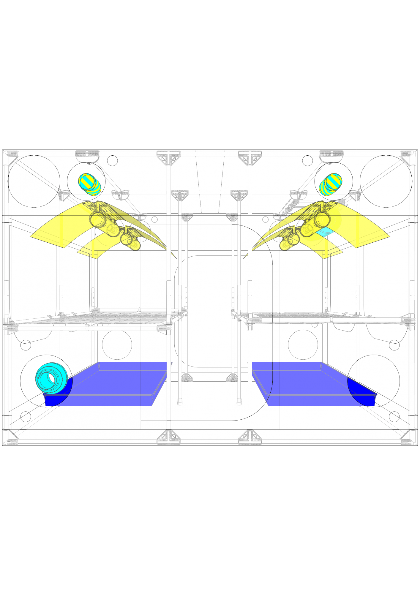 Гроубокс Secret Jardin Intense R3 (300x360x242 см.)