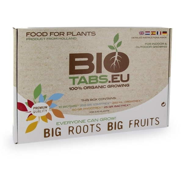 BioTabs - стартовый комплект 100% органических удобрений