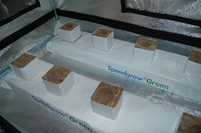 Плита минеральной ваты для выращивания растений (100x15x7.5 см.)