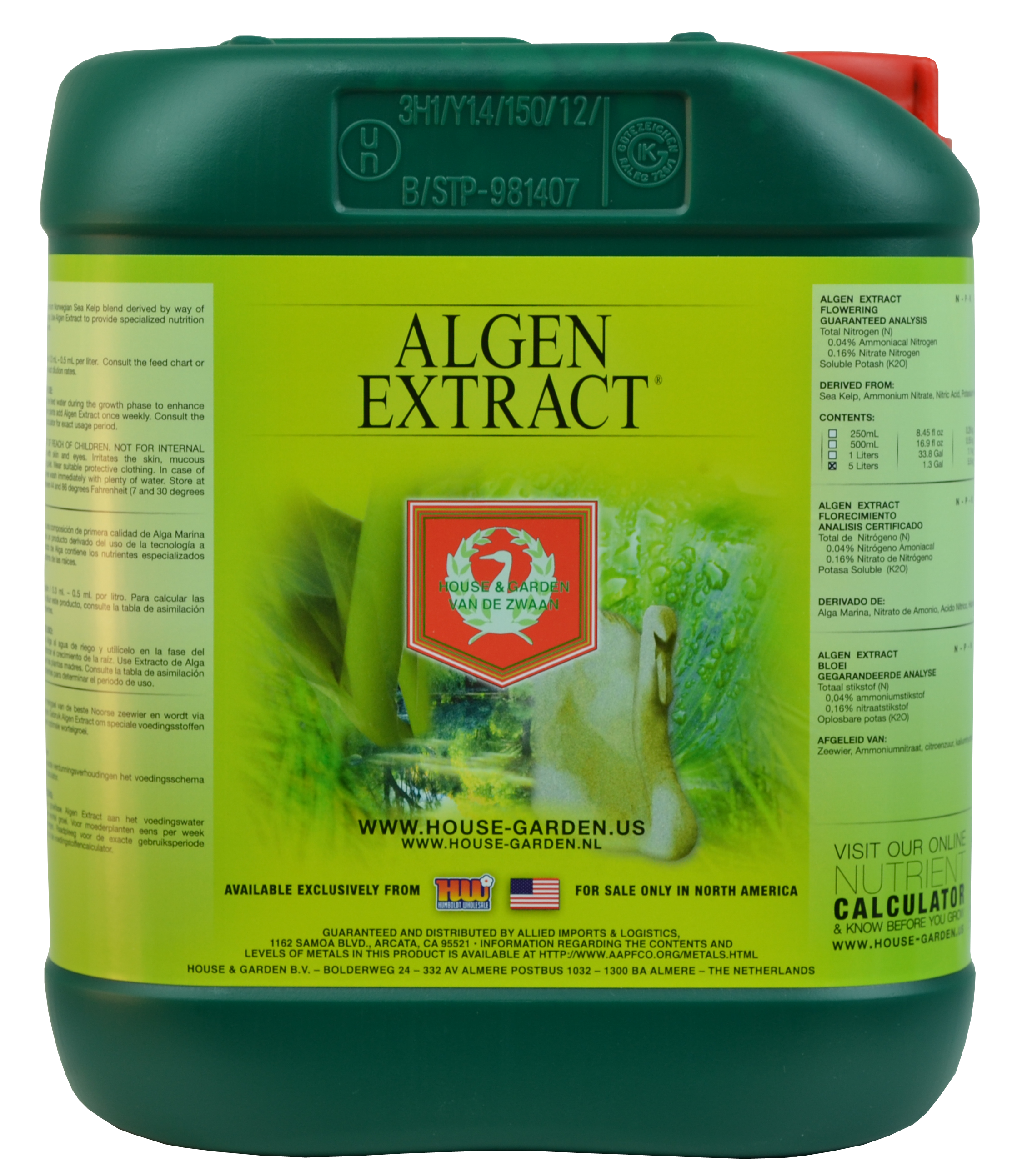 House &amp; Garden - Algen Extract