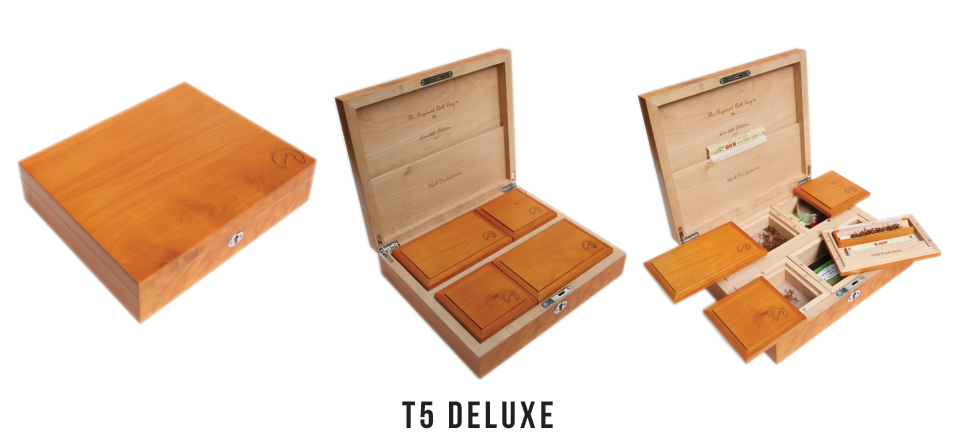 Коробка для курительных принадлежностей T5 Deluxe с ключом