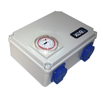 Таймер TBox 4 для подключения ламп в гроубоксах и теплицах (4x600W) 00501