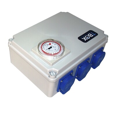 Таймер TBox 6 для подключения ламп в гроубоксах и теплицах (6x600W) 00500