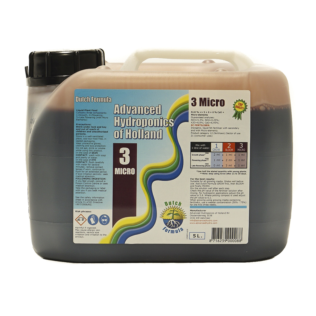 Advanced Hydroponics Of Holland - Dutch Formula Micro (микроэлементы для растений)