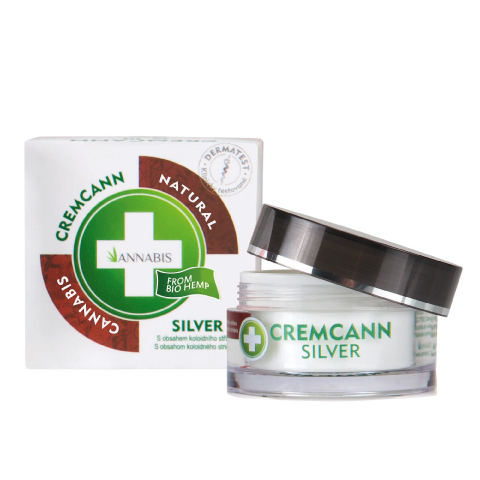 CremCann Silver - крем для кожи на основе каннабиса (15 мл.)