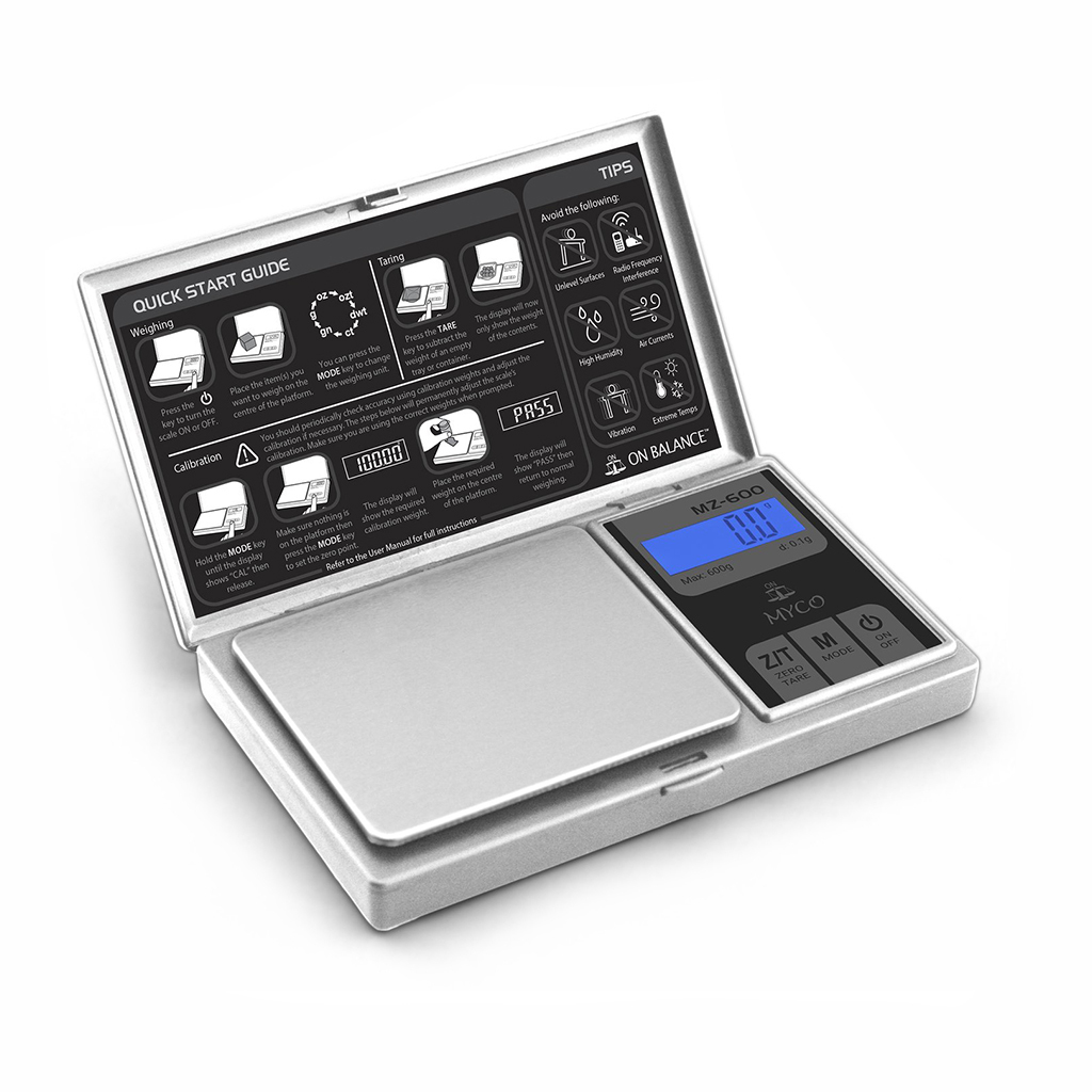 Электронные весы Myco MZ600 (максимальный вес 600 грамм / точность 0.1 грамм)