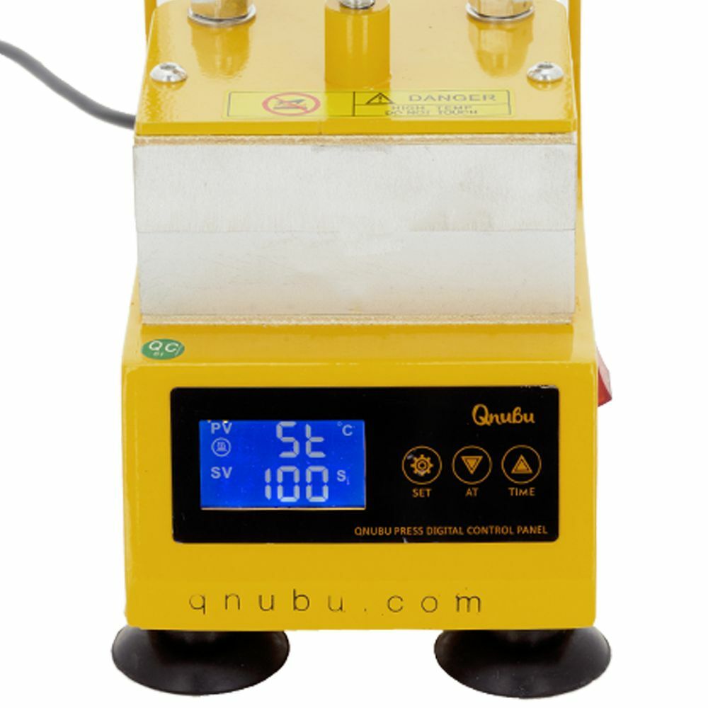 Rosin пресс Qnubu усилие 600 кг. (платформа 6x12 см.)